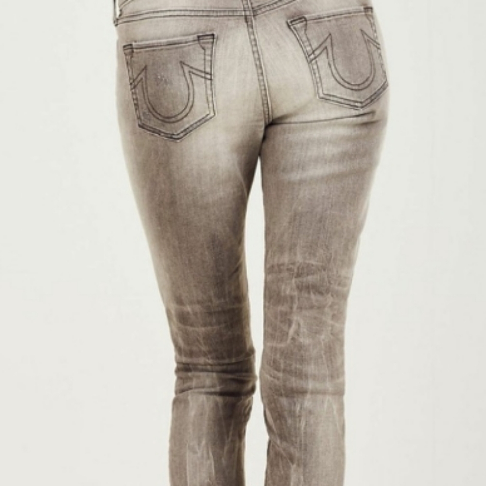 True Religion Greyish Jeans - Picture 3 of 6